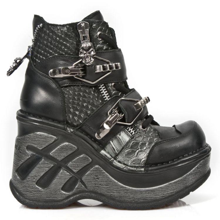  M.SP0003-C3 ITALI NEGRO SERPENTE MAKI ACERO NEOCU&#209;A SPORT New Rock M.SP0003-C3  2