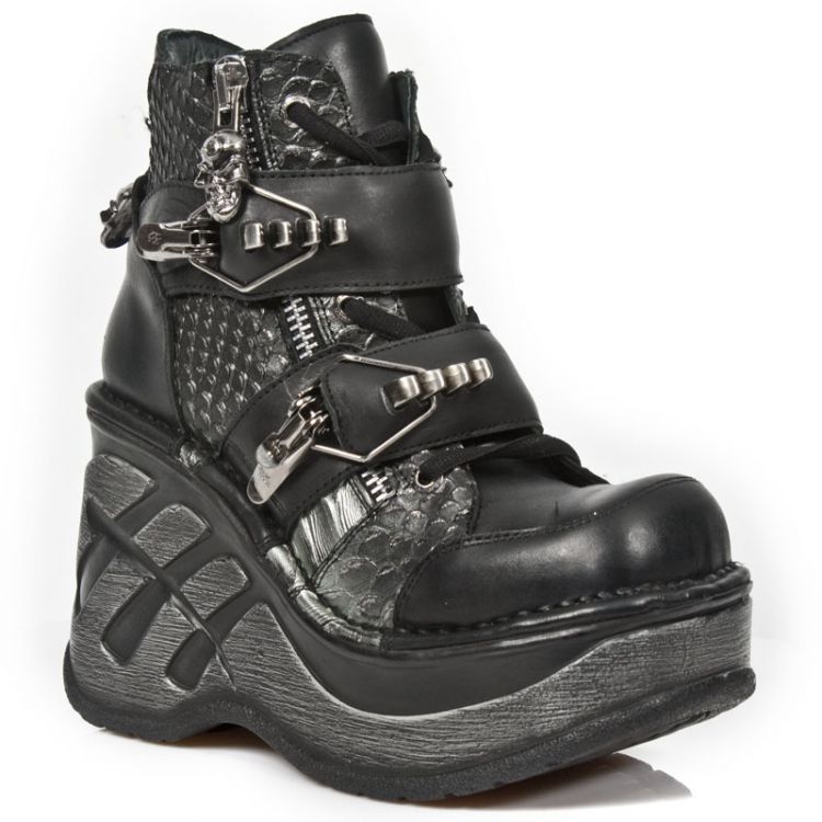  M.SP0003-C3 ITALI NEGRO SERPENTE MAKI ACERO NEOCU&#209;A SPORT New Rock M.SP0003-C3  3