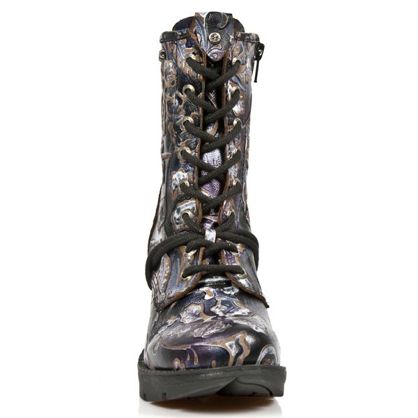 M.TR001-C40 VINTAGE FLOWER LILA, TRAIL NEGRO ACERO New Rock M.TR001-C40  4