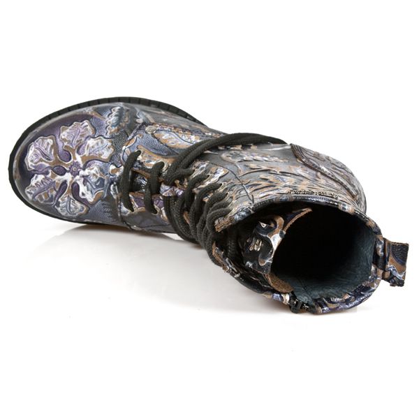  M.TR001-C40 VINTAGE FLOWER LILA, TRAIL NEGRO ACERO New Rock M.TR001-C40  8