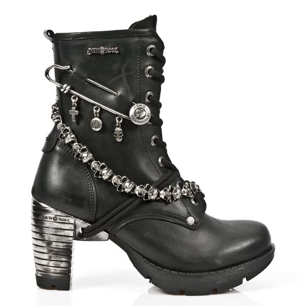 Сапоги M.TR025-C1 ITALI NEGRO TRAIL NEGRO ACERO New Rock M.TR025-C1 Изображение 2