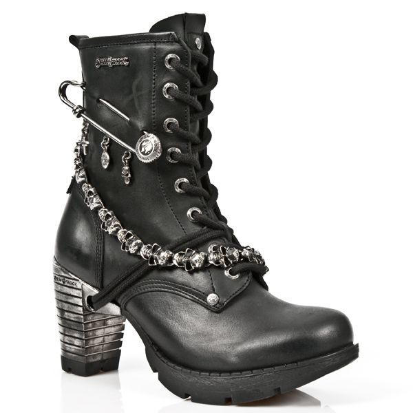 Сапоги M.TR025-C1 ITALI NEGRO TRAIL NEGRO ACERO New Rock M.TR025-C1 Изображение 3