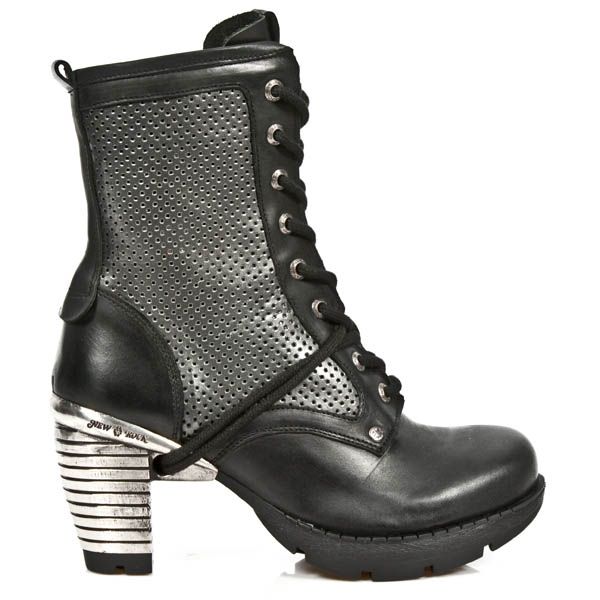  M.TR037-C3 ITALI NEGRO ANTIK ACERO PERFORADO TACON ACERO New Rock M.TR037-C3  2
