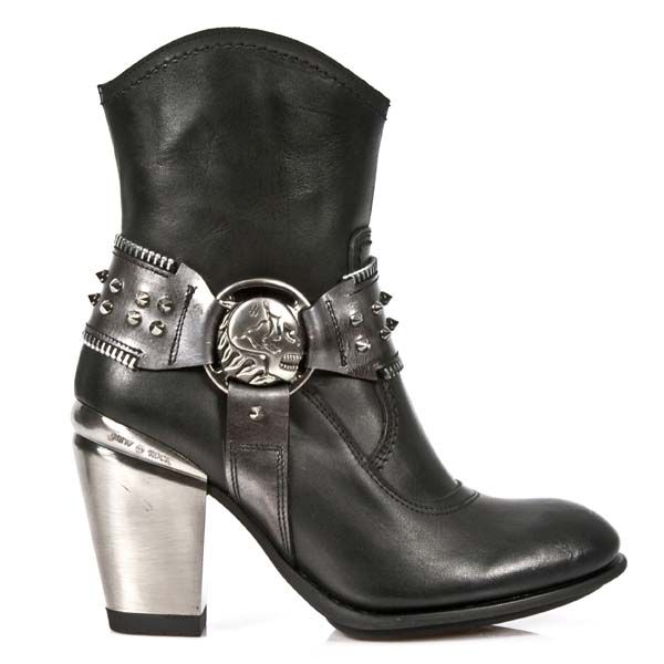  M.TX001-C1 ITALI NEGRO PULIK ACERO TEXAS NEGRO TACON ACERO New Rock M.TX001-C1  2