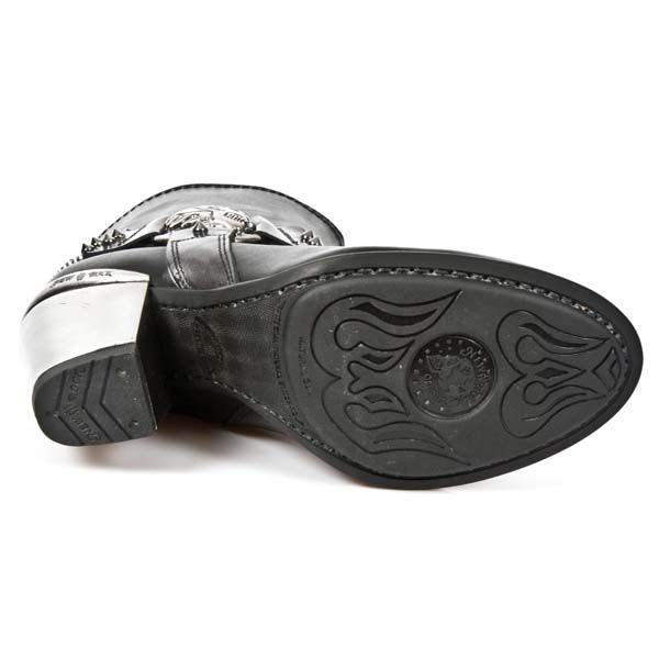  M.TX001-C1 ITALI NEGRO PULIK ACERO TEXAS NEGRO TACON ACERO New Rock M.TX001-C1  7
