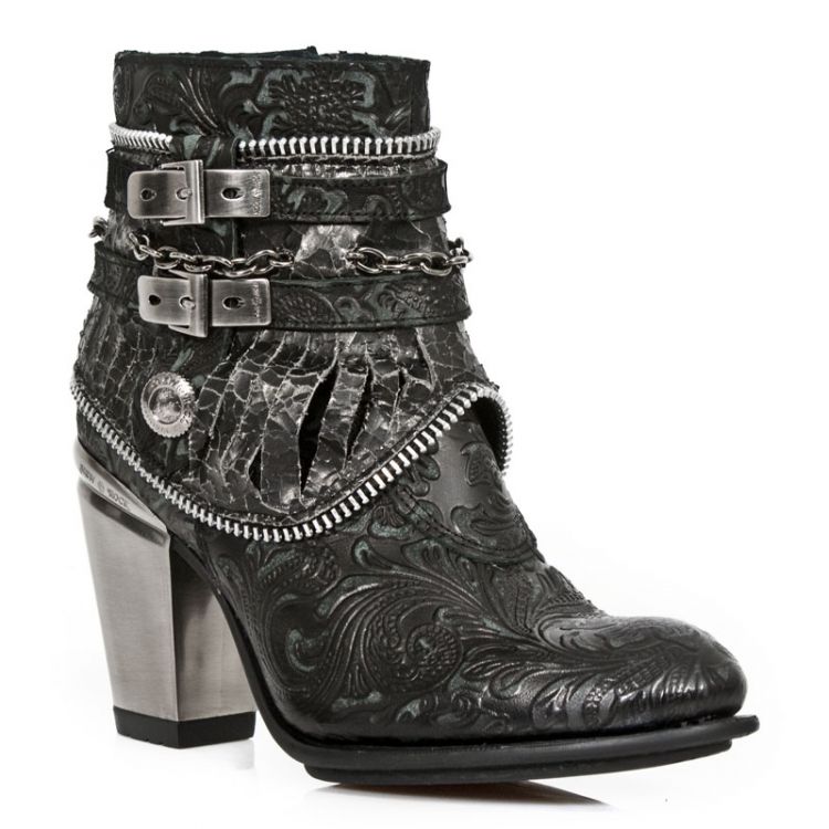  M.TX002-C11 VINTAGE FLOWER NEGRO CRACK PLOMO TEXAS NEGRO TAC New Rock M.TX002-C11  3
