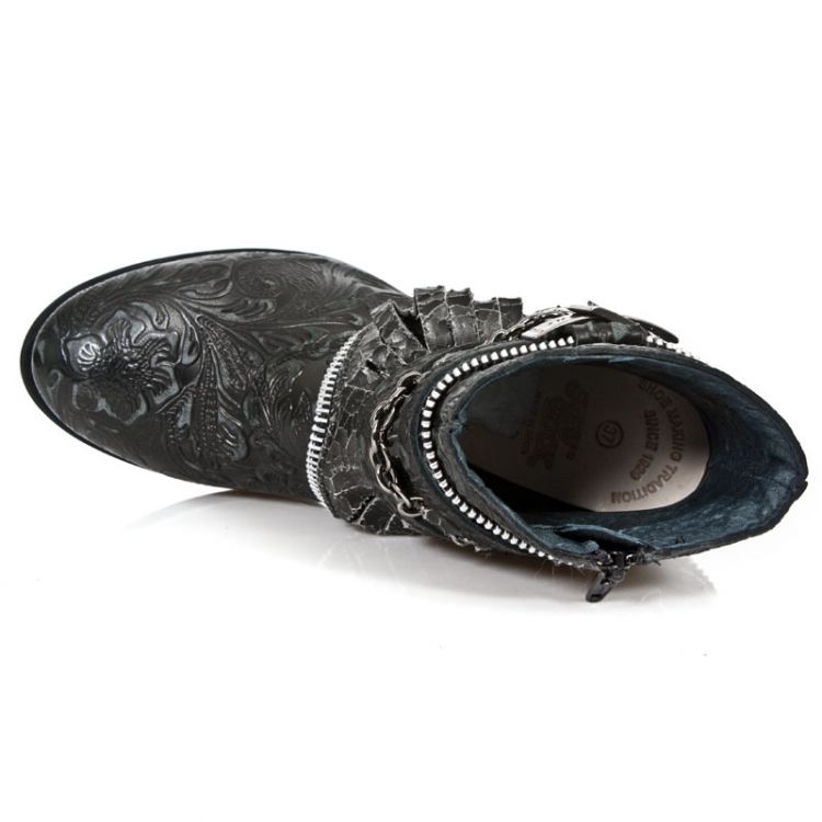  M.TX002-C11 VINTAGE FLOWER NEGRO CRACK PLOMO TEXAS NEGRO TAC New Rock M.TX002-C11  8