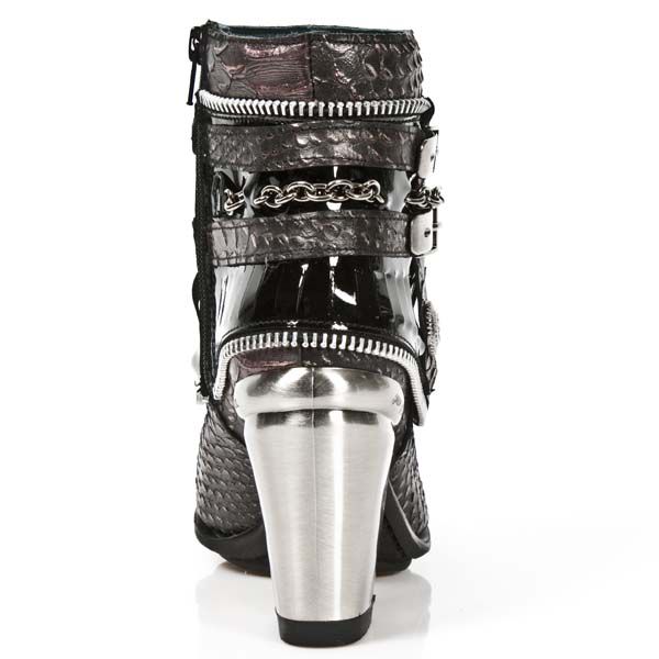  M.TX002-C3 SERPENTE MAKI LILA CHAROL NEGRO TEXAS NEGRO TACON New Rock M.TX002-C3  6