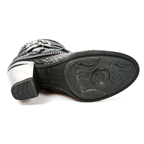  M.TX002-C3 SERPENTE MAKI LILA CHAROL NEGRO TEXAS NEGRO TACON New Rock M.TX002-C3  7