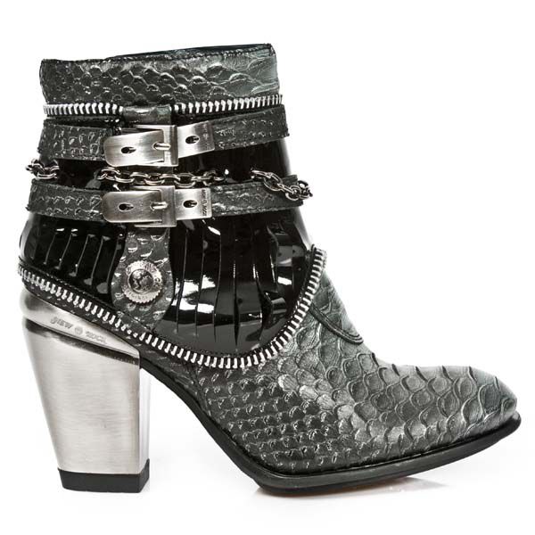 M.TX002-C4 SERPENTE MAKI ACERO CHAROL NEGRO TEXAS NEGRO TEXA New Rock M.TX002-C4  1