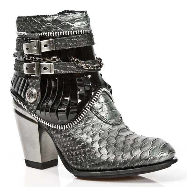  M.TX002-C4 SERPENTE MAKI ACERO CHAROL NEGRO TEXAS NEGRO TEXA New Rock M.TX002-C4  3