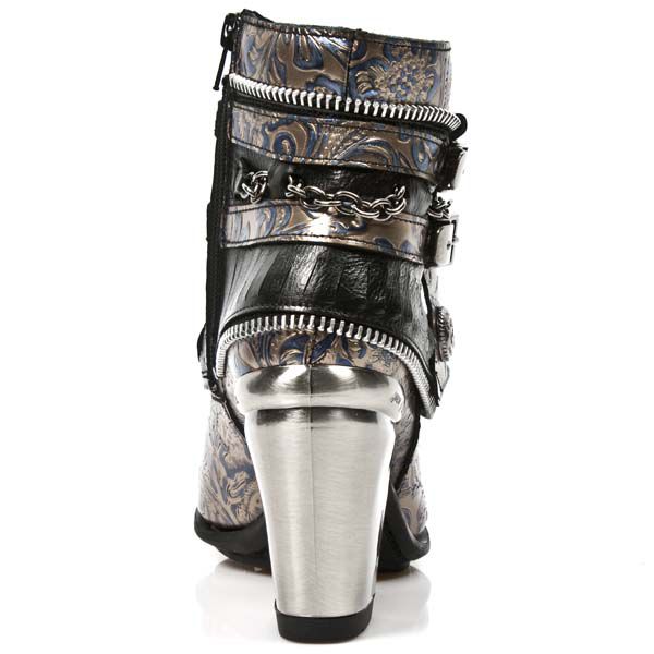 Ботинки M.TX002-C6 VINTAGE FLOWER COBRE NOMADA NEGRO TEXAS NEGRO TAC New Rock M.TX002-C6 Изображение 6