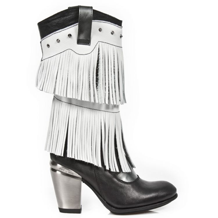 M.TX006-C2 NOMADA NEGRO PULIK ACERO NAPA BLANCA TEXAS NEGRO New Rock M.TX006-C2  2
