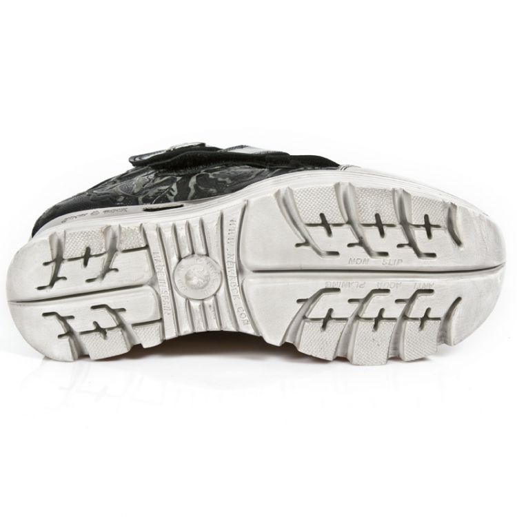 Ботинки M.URBAN003-C5 ITALI TALCO GRIS VINTAGE FLOWER NEGRO PULIK AC New Rock M.URBAN003-C5 Изображение 7