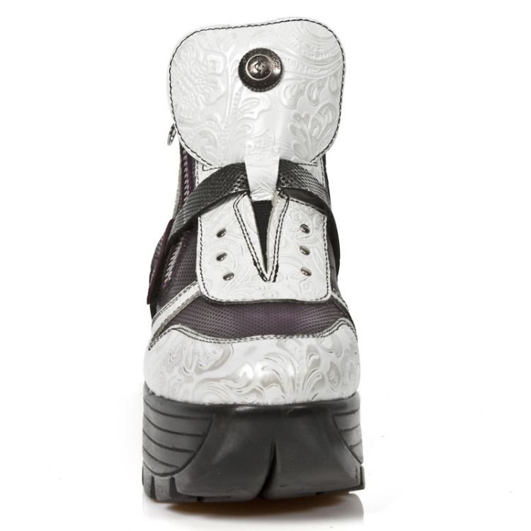  M.URBAN005-C2 VINTAGE FLOWER BLANCO PLATA BOX FUSA METAL DIA New Rock M.URBAN005-C2  4