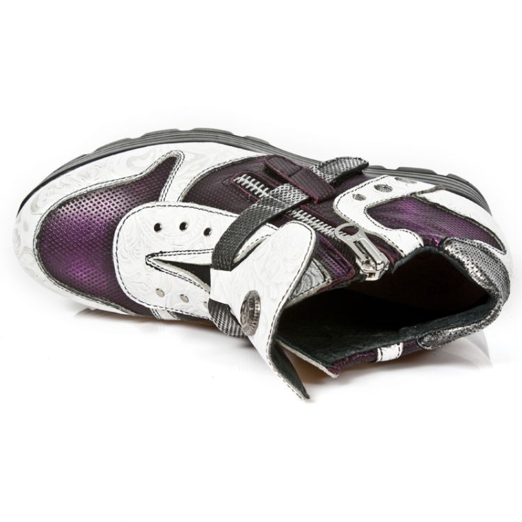  M.URBAN005-C2 VINTAGE FLOWER BLANCO PLATA BOX FUSA METAL DIA New Rock M.URBAN005-C2  8