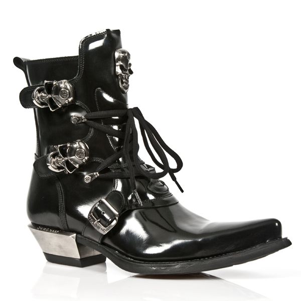  M.WST001-C1 ANTIK PULIDO NEGRO WEST NEGRO ACERO TACON ACERO New Rock M.WST001-C1  3