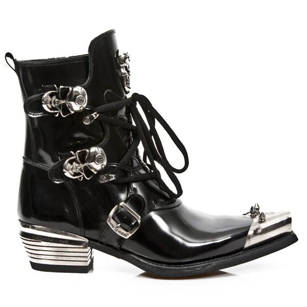  M.WST001P2-C1 ANTIK PULIDO NEGRO WEST NEGRO ACERO DALLAS ACE New Rock M.WST001P2-C1  1
