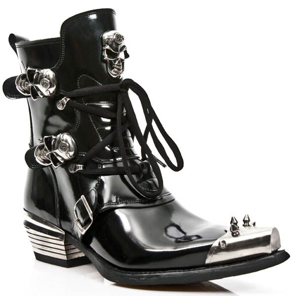  M.WST001P2-C1 ANTIK PULIDO NEGRO WEST NEGRO ACERO DALLAS ACE New Rock M.WST001P2-C1  3