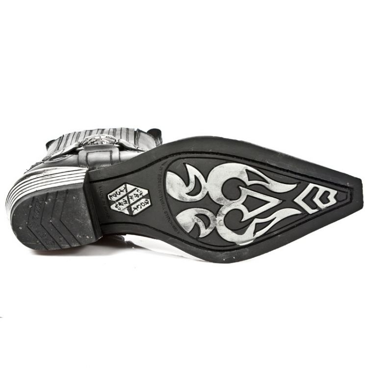Ботинки M.WST005-C1 ITALI NEGRO PITON LUX NEGRO, WEST NEGRO T.DALLAS New Rock M.WST005-C1 Изображение 7