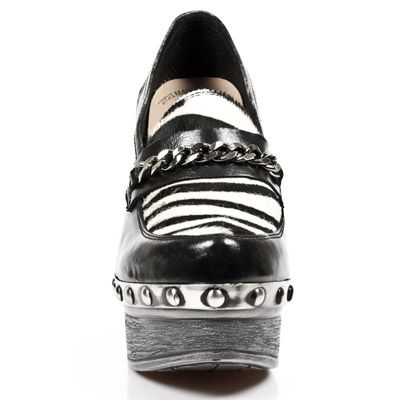  M.Z001-C4 NOMADA NEGRO CEBRA PELO BOX PLANE New Rock M.Z001-C4  4