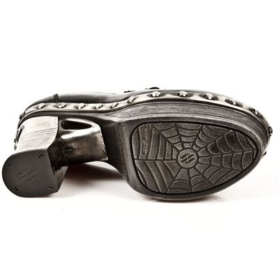  M.Z001-R1 NOMADA NEGRO, ITALI NEGRO, PLT.ZUECO NEG-ACE- T.AC New Rock M.Z001-R1  7