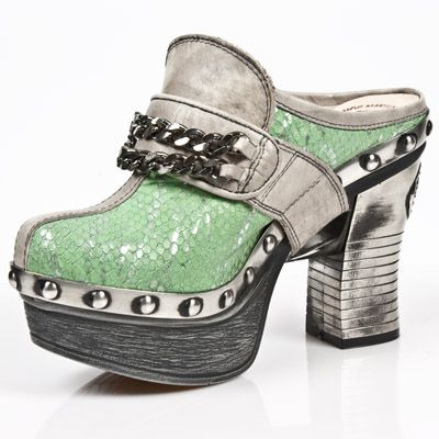  M.Z002-C7 NATURE TIERRA PITON PLISADO MENTA PL ZUECO NEG PIE New Rock M.Z002-C7  5