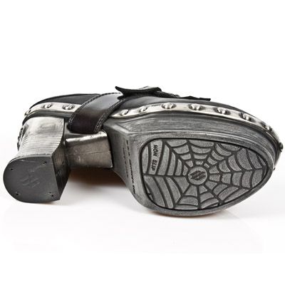  M.Z003-C5 CHAROL STUCO ACERO ITALI NEGRO PL ZUECO NEG PIEDRA New Rock M.Z003-C5  7