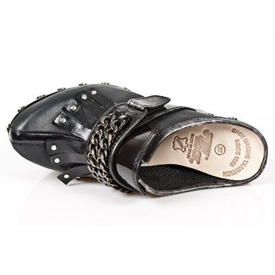  M.Z003-C5 CHAROL STUCO ACERO ITALI NEGRO PL ZUECO NEG PIEDRA New Rock M.Z003-C5  8