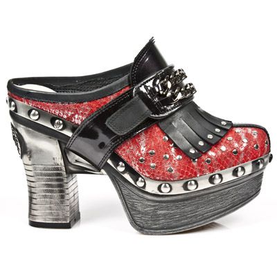  M.Z004-C3 CHAROL STUCO ACERO PITON PLISADO ROJO ACERO IT NEG New Rock M.Z004-C3  1