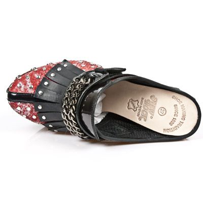  M.Z004-C3 CHAROL STUCO ACERO PITON PLISADO ROJO ACERO IT NEG New Rock M.Z004-C3  8
