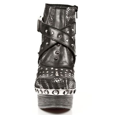  M.Z005-C1 PITON PLIS.METAL-ACERO, ITALI NEGRO, P.ZUECO NE-AC New Rock M.Z005-C1  4