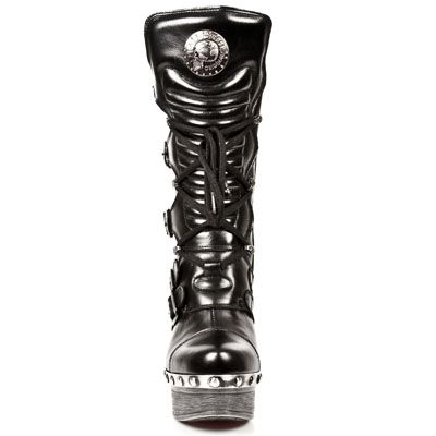  M.Z006-C1 NOMADA NEGRO, PLAT.ZUECO NEGRO-ACERO New Rock M.Z006-C1  4