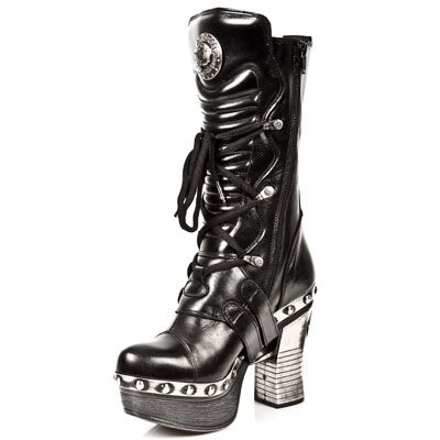  M.Z006-C1 NOMADA NEGRO, PLAT.ZUECO NEGRO-ACERO New Rock M.Z006-C1  5