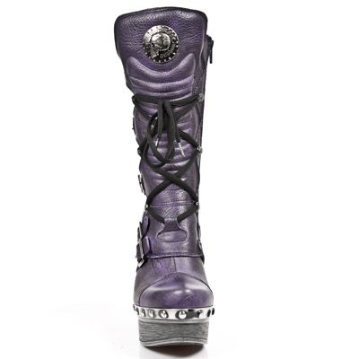  M.Z006-C2 BUFALO LILA PL ZUECO NEGRO PIEDRA ENT-AC T ACE New Rock M.Z006-C2  5