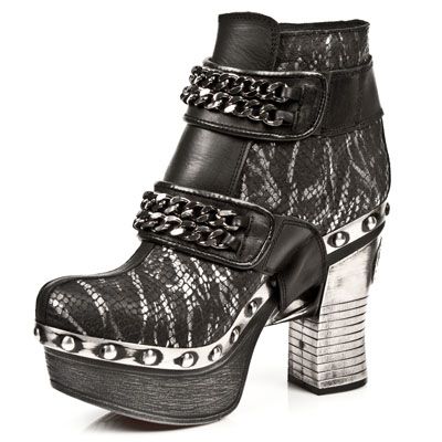  M.Z007-C1 ITALI NEGRO, PITON PLIS.METAL NEGRO, P.ZUECO NE-AC New Rock M.Z007-C1  5