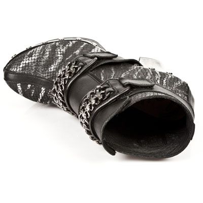  M.Z007-C1 ITALI NEGRO, PITON PLIS.METAL NEGRO, P.ZUECO NE-AC New Rock M.Z007-C1  8