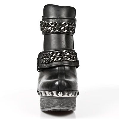  M.Z007-C2 ITALI NOMADA NEGRO BOX PLANE PL ZUECO NEGRO PIEDRA New Rock M.Z007-C2  4