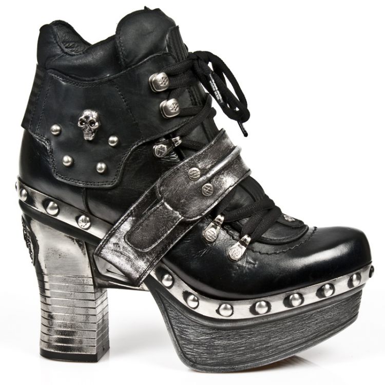  M.Z009-C10 NOMADA NEGRO, ITALI NEGRO, BOX PLANE, PLT. ZUECO New Rock M.Z009-C10  1
