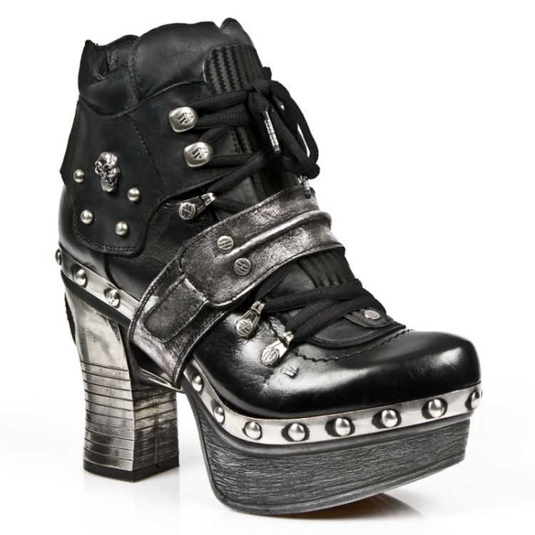  M.Z009-C10 NOMADA NEGRO, ITALI NEGRO, BOX PLANE, PLT. ZUECO New Rock M.Z009-C10  3