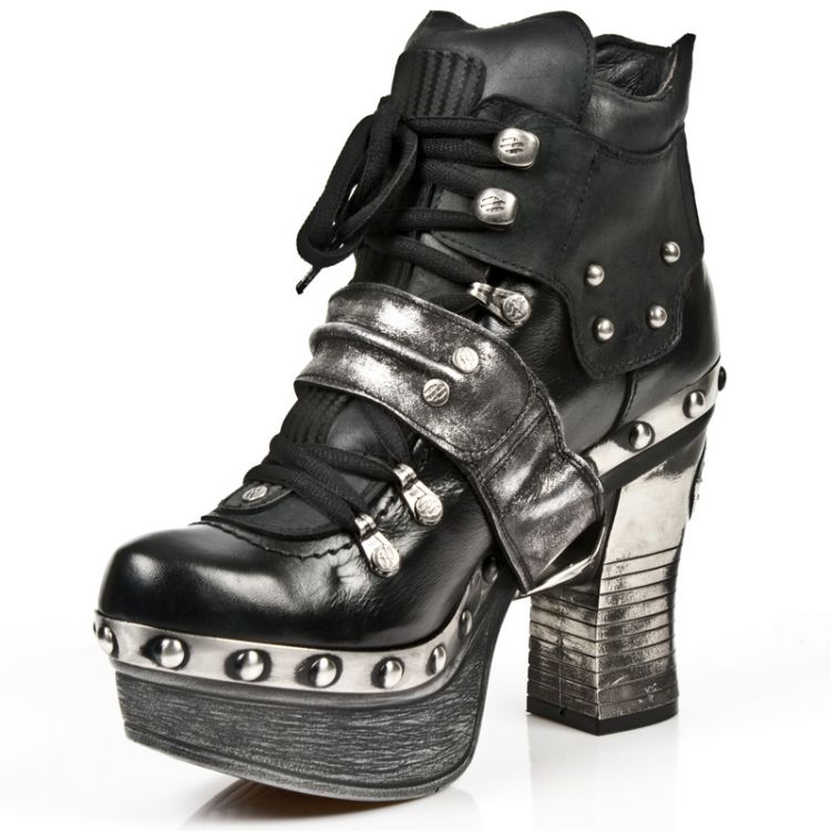  M.Z009-C10 NOMADA NEGRO, ITALI NEGRO, BOX PLANE, PLT. ZUECO New Rock M.Z009-C10  5