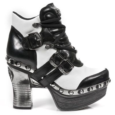  M.Z010-C5 NOMADA NEGRO NAPA BLANCA PL ZUECO NEGRO PIEDRA ENT New Rock M.Z010-C5  2