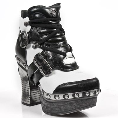  M.Z010-C5 NOMADA NEGRO NAPA BLANCA PL ZUECO NEGRO PIEDRA ENT New Rock M.Z010-C5  3