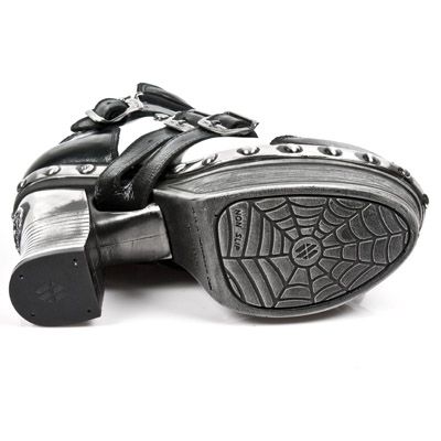  M.Z010-C5 NOMADA NEGRO NAPA BLANCA PL ZUECO NEGRO PIEDRA ENT New Rock M.Z010-C5  7