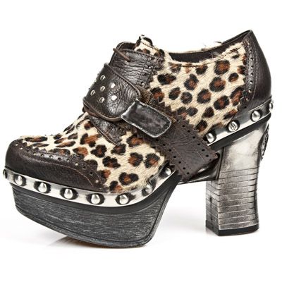  M.Z014-R1 ARCILLA MORO LEOPARDO PELO MARRON BOX PLAMANE PL Z New Rock M.Z014-R1  1