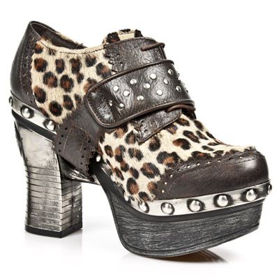  M.Z014-R1 ARCILLA MORO LEOPARDO PELO MARRON BOX PLAMANE PL Z New Rock M.Z014-R1  5