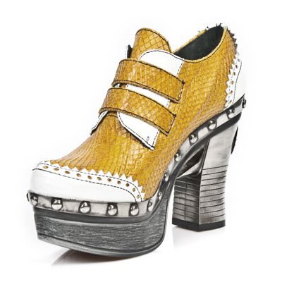  M.Z016-L2 CHAROL BLANCO SERPIENTE MATRIX AMARILLO PL ZUECO N New Rock M.Z016-L2  5