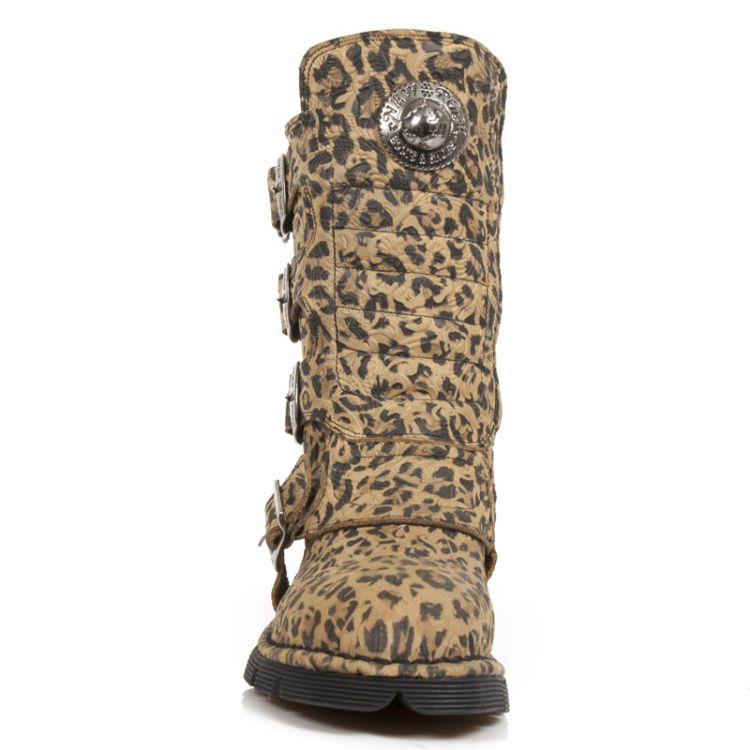  M.1471-S11 VINTAGE FLOWER LEOPARDO, PLANING NEGRO SIN New Rock M.1471-S11  4