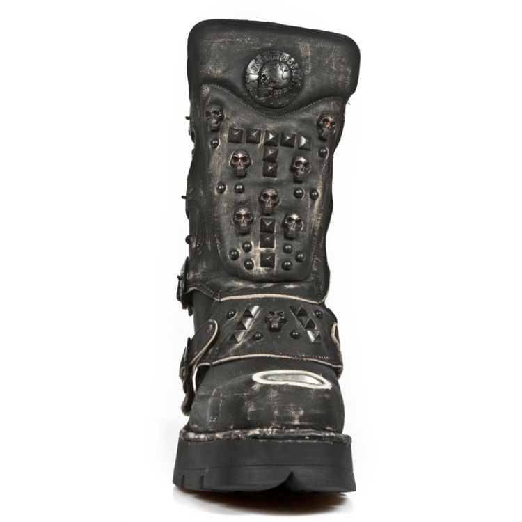  M.1619MTL-S1 VINTAGE RASPADO NEGRO, PLANING NEGRO M3 OXIDO New Rock M.1619MTL-S1  4