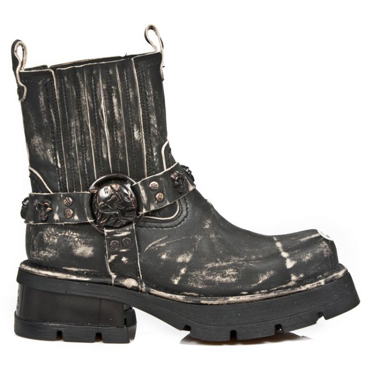  M.1621MTL-S1 VINTAGE RASPADO NEGRO, PLANING NEGRO NEW M3 OXI New Rock M.1621MTL-S1  1